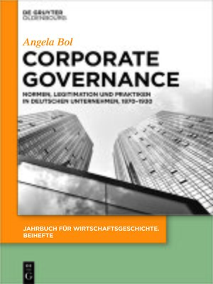 cover image of Corporate Governance